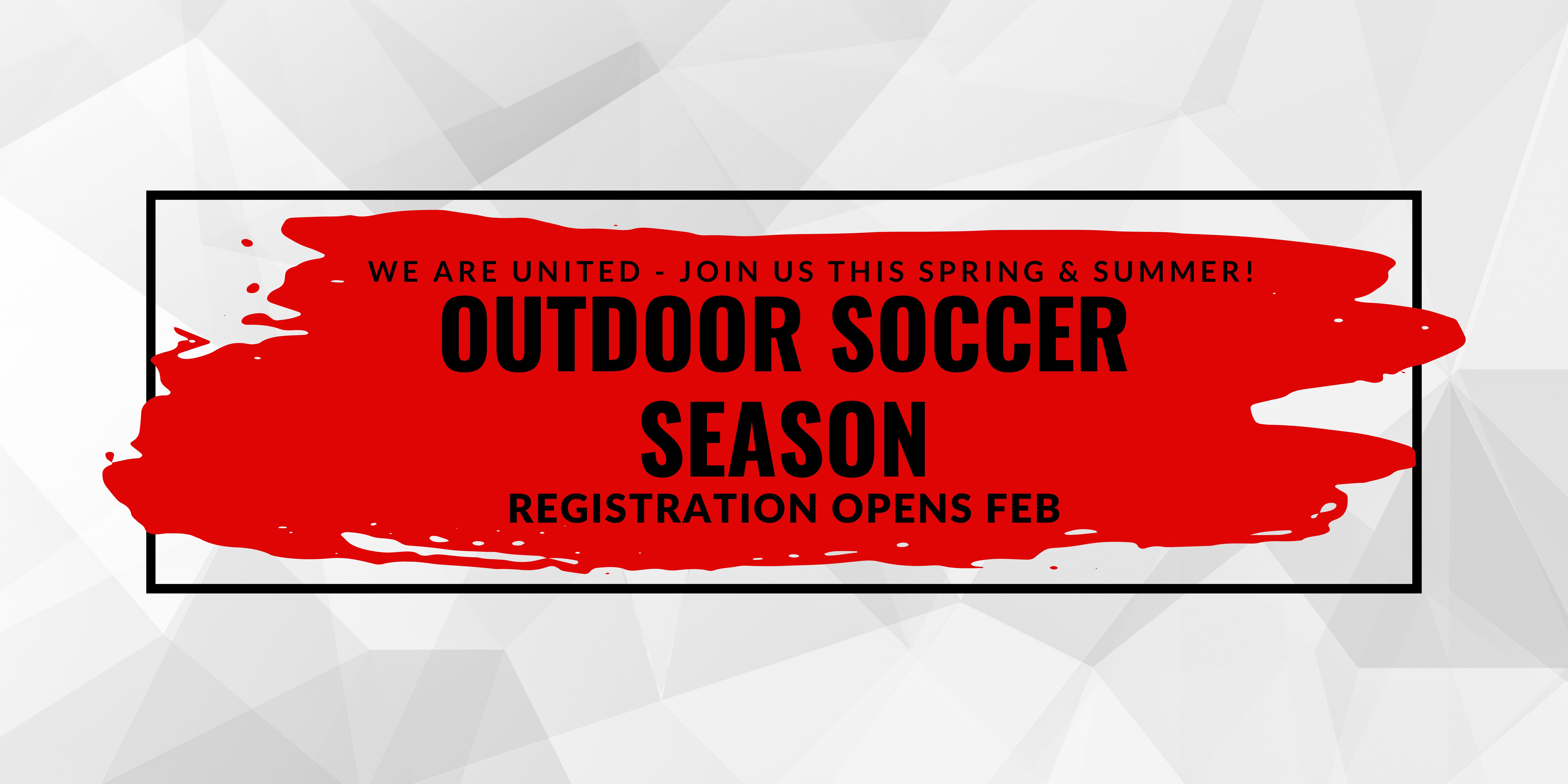 Outdoor Season OPEN NOW!